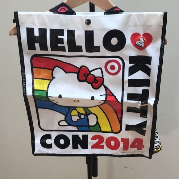 Hello kitty con 2014 tote/backpack - Picture 2 of 12